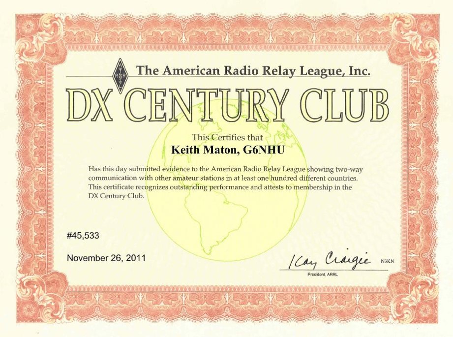 DXCC-Awardi